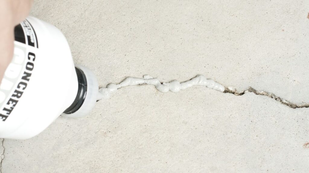 Concrete Hairline Crack Repair